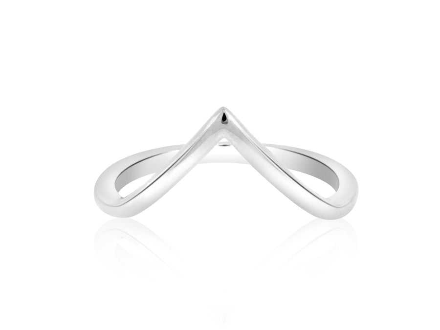 Emmie Gold-Plated V-Shaped Band Finger Ring Price in India, Full  Specifications & Offers | DTashion.com